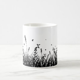 Eine einfache Silhouette Kaffeetasse