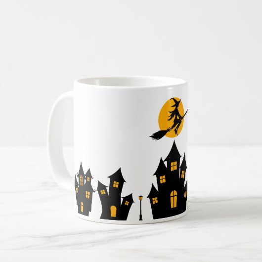 Eine einfache Silhouette Kaffeetasse (Vorderseite Links)