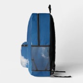 Eine einfache Wolke Bedruckter Rucksack (Rechts)