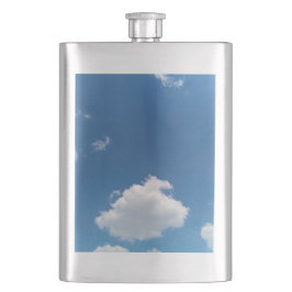 Eine einfache Wolke Flachmann