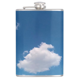 Eine einfache Wolke Flachmann