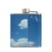 Eine einfache Wolke Flachmann (Rückseite)