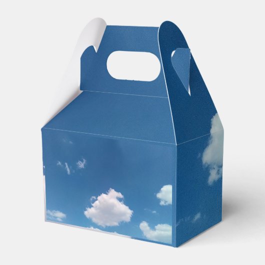 Eine einfache Wolke Geschenkschachtel (Vorderseite)