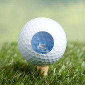 Eine einfache Wolke Golfball (Insitu T-Shirt)
