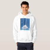 Eine einfache Wolke Hoodie (Vorne ganz)