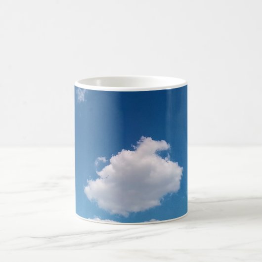 Eine einfache Wolke Kaffeetasse (Mittel)