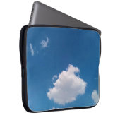 Eine einfache Wolke Laptopschutzhülle (Vorne Rechts)