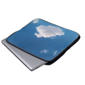 Eine einfache Wolke Laptopschutzhülle (Vorne Knopf)