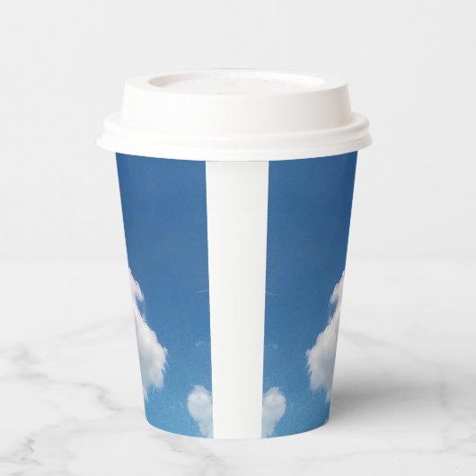 Eine einfache Wolke Pappbecher (Links)