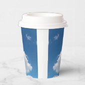 Eine einfache Wolke Pappbecher (Rechts)