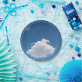 Eine einfache Wolke Pappteller (Party)