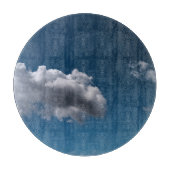 Eine einfache Wolke Schneidebrett (Vorderseite)