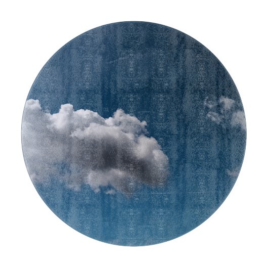 Eine einfache Wolke Schneidebrett (Vorderseite)