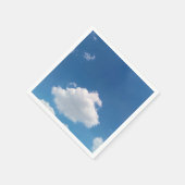 Eine einfache Wolke Serviette (Ecke)