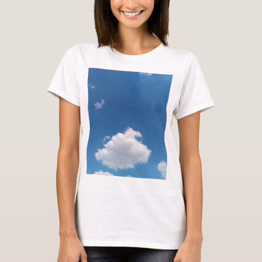 Eine einfache Wolke T-Shirt (Vorderseite)