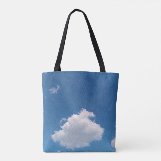Eine einfache Wolke Tasche (Rückseite)