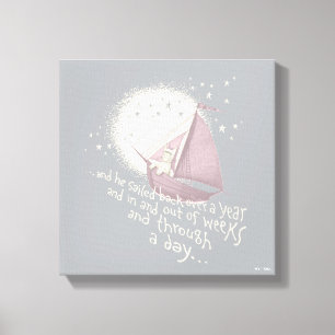 Eine einjährige Reise mit Max Leinwanddruck