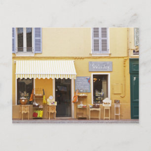 Eine Einkaufsstraße in der Altstadt Postkarte