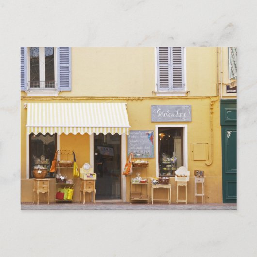 Eine Einkaufsstraße in der Altstadt Postkarte (Vorderseite)