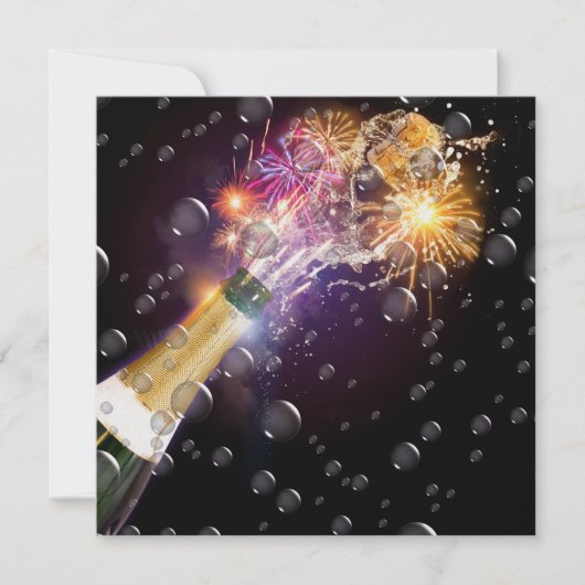 Eine einladende, königlich elegante Feier Einladung (Vorderseite)