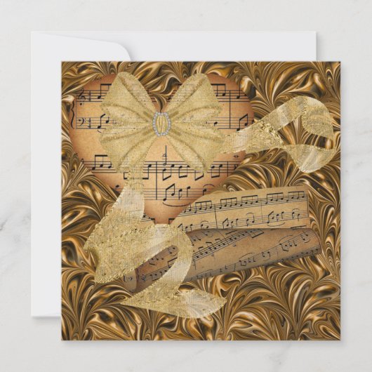 Eine einladende, königliche Veranstaltung Einladung (Vorderseite)