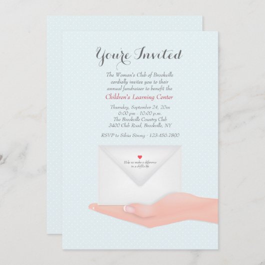 Eine Einladung (Vorne/Hinten)