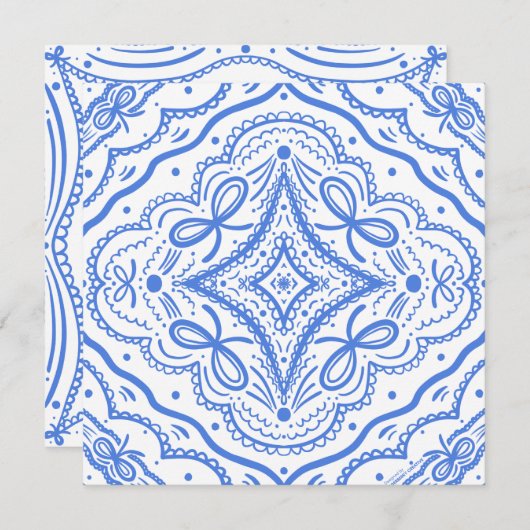 Eine Einladung (Vorne/Hinten)