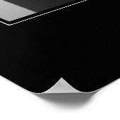 Eine Einladung im Stil einer Kunstgalerie Poster (Ecke)