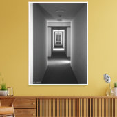 Eine Einladung, Kunstarchitektur Leinwanddruck (Insitu (Wohnzimmer))