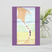 Eine Einladung mit einem Mädchen, das mit ihrem Dr (Stehend Vorderseite)