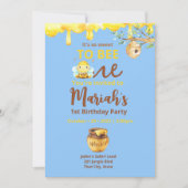 Eine Einladung Süße zu Biene (Vorderseite)