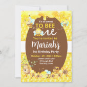Eine Einladung Süße zu Biene (Vorderseite)
