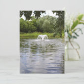 Eine Einladung zu Ihrer Veranstaltung (Stehend Vorderseite)