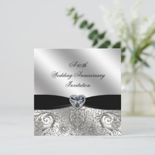 Eine Einladung zum 60. Diamantenen Hochzeitstag