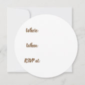 Eine Einladung zum Kaffee (Rückseite)