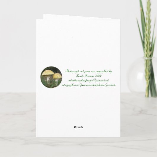 "Eine Einladung zum Tee" (Rückseite)