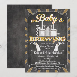 Eine Einladung zur GRILLEN "Baby ist Brewing"