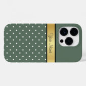 Eine einmalige Touch, eine goldene, goldene Band a Case-Mate iPhone Hülle (Rückseite (Horizontal))