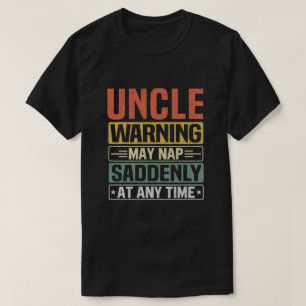 Eine einmalige Warnung kann jederzeit plötzlich Ni T-Shirt