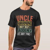 Eine einmalige Warnung kann jederzeit plötzlich Ni T-Shirt (Vorderseite)