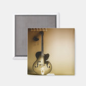 Eine einsame Gitarre Magnet (Vorderseite/Rückseite)