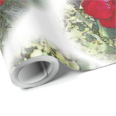 Eine einsame Rose Geschenkpapier (Rolleneckpunkt)