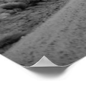 Eine einsame Straße und Power | San Juan Mountains Poster (Ecke)