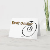 'Eine einsame Weihnachtskarte' Feiertagskarte (Rückseite)