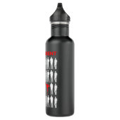 Eine einzigartige Geschenkidee für MIXED MARTIAL A Edelstahlflasche (Rechts)