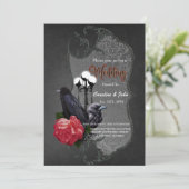 Eine einzigartige Hochzeit Einladung (Stehend Vorderseite)