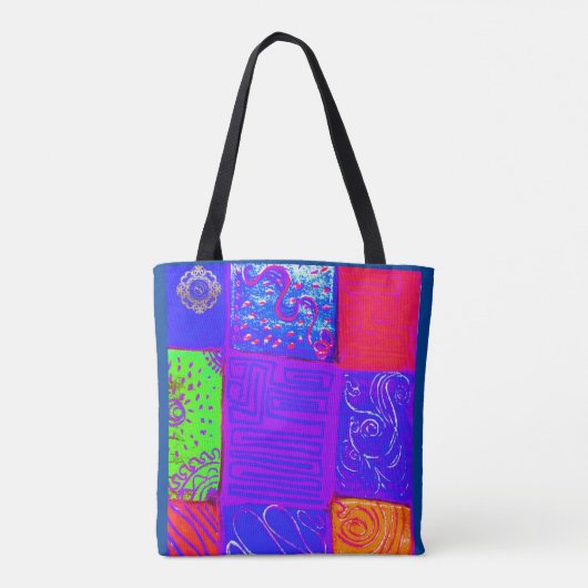 Eine einzigartige spanische Kunsttasche: Design-Nr Tasche (Rückseite)