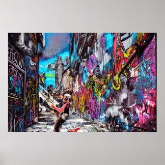 Eine einzigartige Street Art Collection: Graffiti, Poster