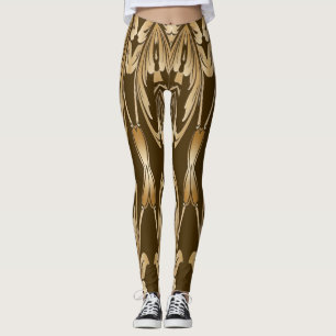 Eine einzigartige süße braune Farbe "Ratti_Creativ Leggings