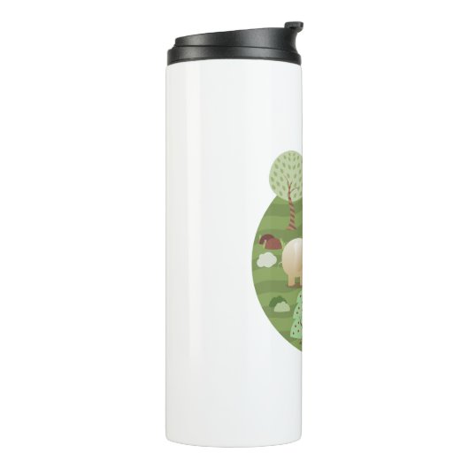 Eine Elefantengeschichte Thermosbecher (Nach links gedreht)